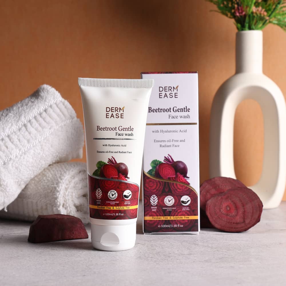 DERM EASE BEETROOT GENTLE FACE WASH